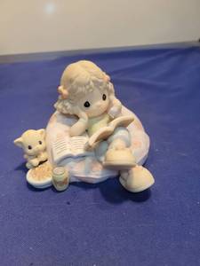 lot 4982 image: Precious Moments Calling All My Party Figurine 2003