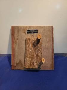 lot 4998 image: 1998 Thanks For Hanging In There Wooden Wall Art