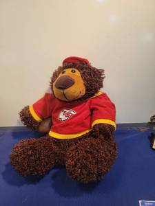 lot 5018 image: Kansas City Chiefs NFL Plush Bear