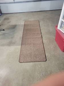 lot 5028 image: Brown Indoor Runner Rug