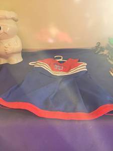 lot 5086 image: Kansas Jayhawks Rivalry Threads Cheerleader Uniform 18m