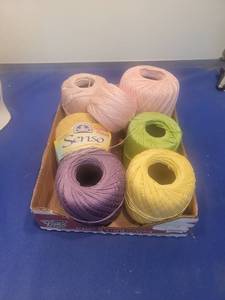 lot 5106 image: DMC Senso Crochet Thread Collection - Pastel Colors