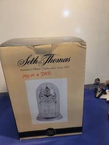 lot 5168 image: Seth Thomas Anniversary Clock in Box