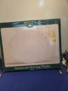 lot 5172 image: Harvest Turkey Stoneware Serving Platter