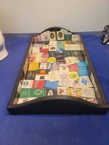 lot 5181 image: Decorative Matchbook Collection Display Tray