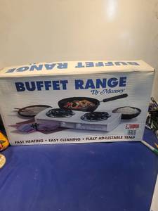 lot 5200 image: Munsey Buffet Range Double Burner Hot Plate