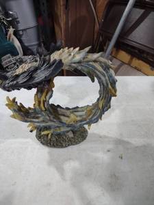 lot 5868 image: Decorative Peacock Figurine