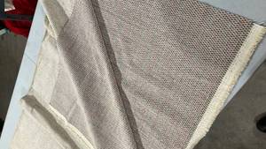 lot 6776 image: Handwoven Wool material with Multicolor Pattern
