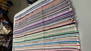 lot 6855 image: Multi-color kitchen rug 23 12 x 41 12