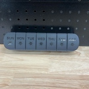 lot 4833 image: Pill Organizer. Sunday through Saturday, Day and Night  - Retail $14