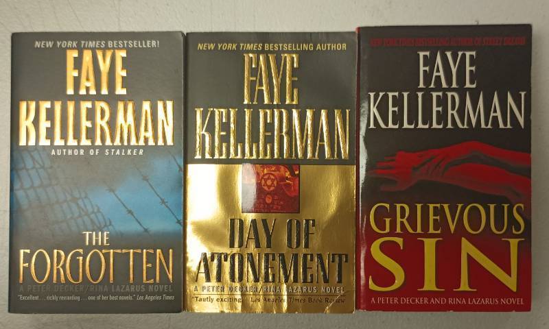lot 807 image: Faye Kellerman Crime Novel Collection - Peter Decker Series