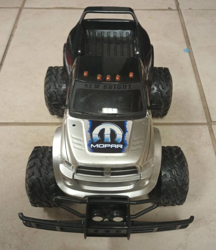 lot 628 image: New Bright Mopar RC Monster Truck 2.4GHz