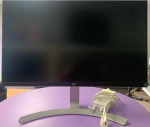 lot 2 image: LG 27UD88 4K Monitor with USB-C tested working used ITR80 Retail $399