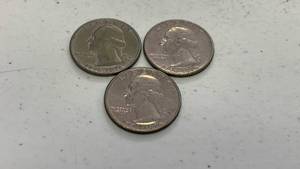 lot 226 image: 1776-1976 Bicentennial Quarter Dollar Coin Set of 3 GS80