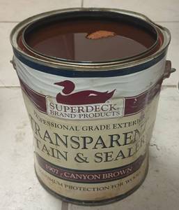 lot 271 image: Superdeck Canyon Brown Transparent Stain