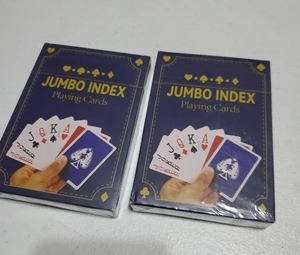 lot 72150 image: Jumbo Index Playing Cards 2-Pack - Retail $8