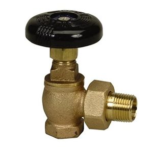 lot 72175 image: PF431G 1 Steam Radiator Angle Valve - NA - Retail $45