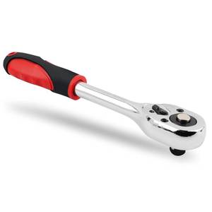 lot 72188 image: 8 Inch Dual Direction 38 Ratchet, Multi-Purpose Socket Wrench Ratchet Wrench for Filter, Spark Plug, Lug Nut Socket, Universal Quick-Release Ratcheting Wrenches Car Accessories - Retail $8