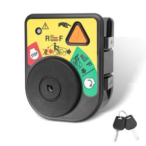 lot 72225 image: Ignition Module Switch with 2 Keys 7 terminals Compatible with Cub Cadet MTD Craftsman -LT1042 LT1045 LT1046 LTX1040 XT1 XT2 LT42 LT46 SLX50 T110 T1200 T1400 T1600 Riding Replace#925-06119c 725-04227 - Retail $24