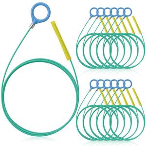 lot 72242 image: 12 Pack 50 Inch Sink Snake Hair Drain Clog Remover, Drains Snakes Hair Drain Clog Remover Cleaner Tool, Toilet Auger Snake for Shower, Bathtub, Tub, Kitchen Pipes Blocked - Retail $16
