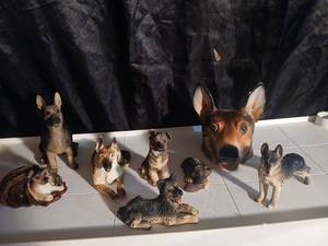 German Shepherd Dog Figurine Collection