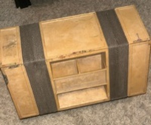 lot 30100 image: Industrial RolyKit Storage Box with BRASS Fittings and Bolts
