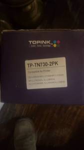 lot 30506 image: Topink TP-TN730-2PK Brother Compatible Toner