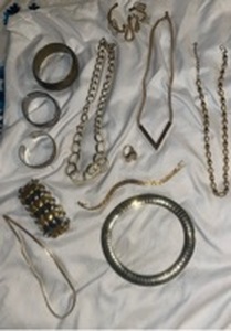 lot 32005 image: Mixed Gold & Silver Tone Jewelry Collection