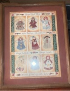 lot 55998 image: Home interior Angel Framed Art Print