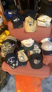 lot 60300 image: Military Service Baseball Cap Collection