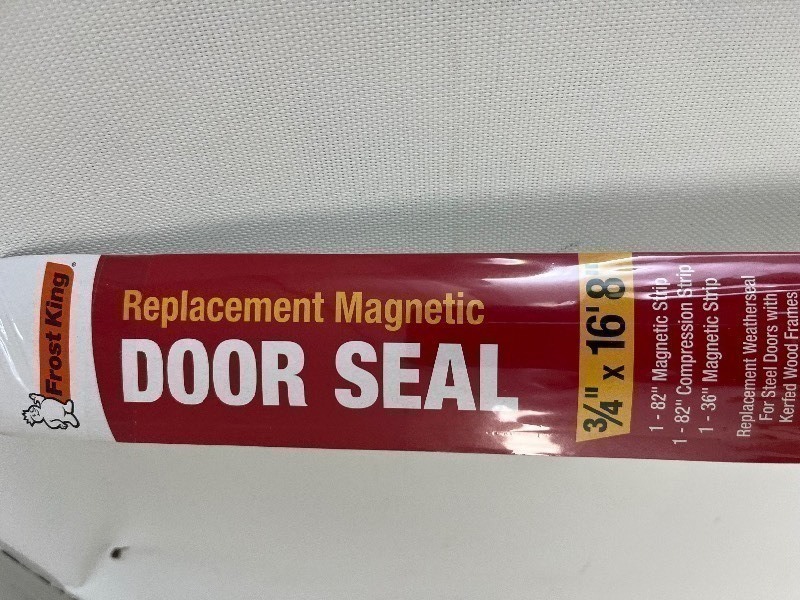 lot 1404 image: FROST KING DOOR SEAL KIT, 34 x 16.8