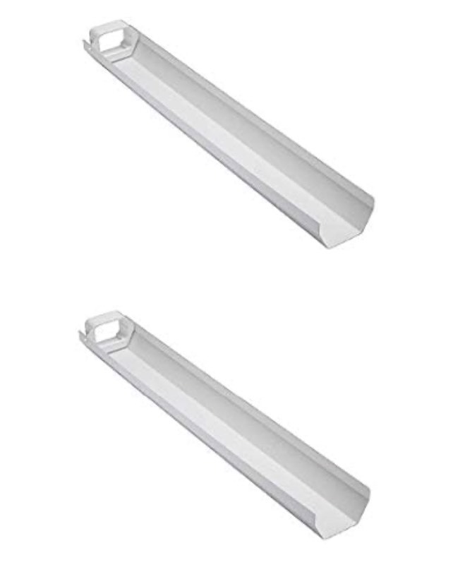 lot 1429 image: 2 AMERIMAX DRIPPER FLIPPERS GUTTER WATER DIRECTOR 30x4.5