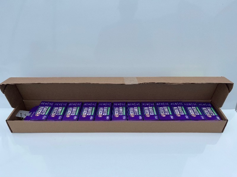 lot 2025 image: BUNGLE OF 24 BOXES SCREEN CLEANER WIPES - KEEP A PACK IN YOUR PURSE-CAR-ETC - 240 wipes total
