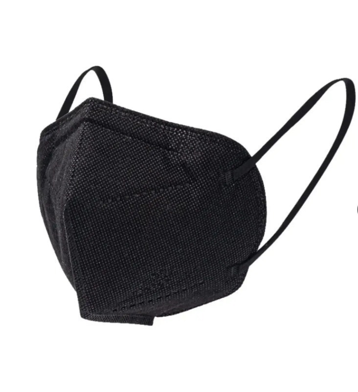 lot 2028 image: BOX OF 12 Al-Shields KN95 Respirator Face Mask Black