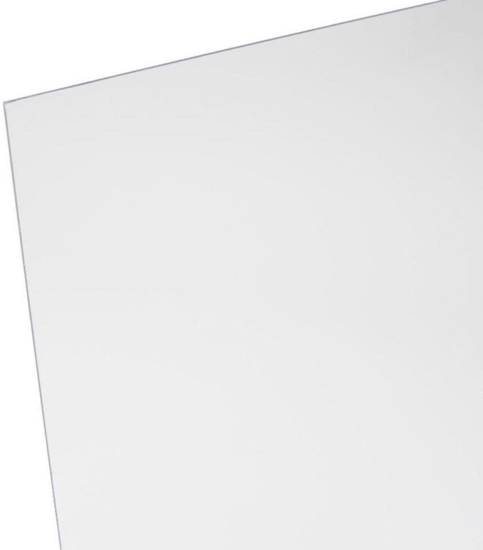 lot 2407 image: OPTIX ACRYLIC SHEET 18 x 24 .100 thick 10x STRONGER THAN GLASS