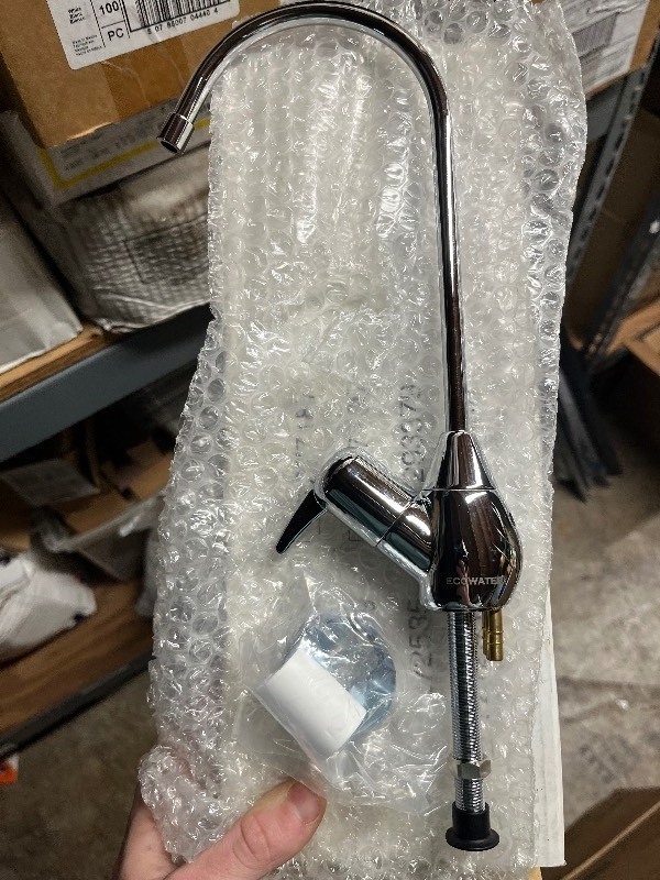 lot 174 image: Ecowater Chrome Faucet with Optional Electronic Sensor - 7272959
