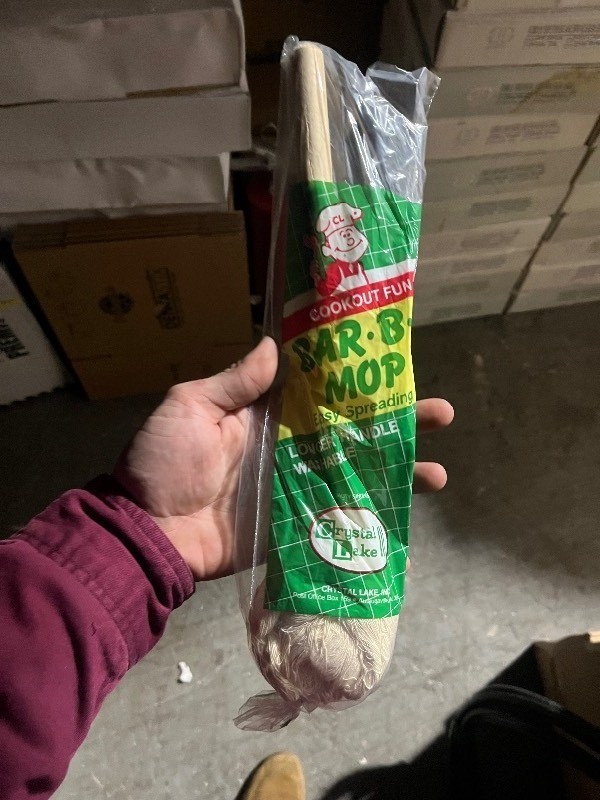 lot 186 image: Bundle of 20 BBQ MOPS - Quality, Cook Out Ready