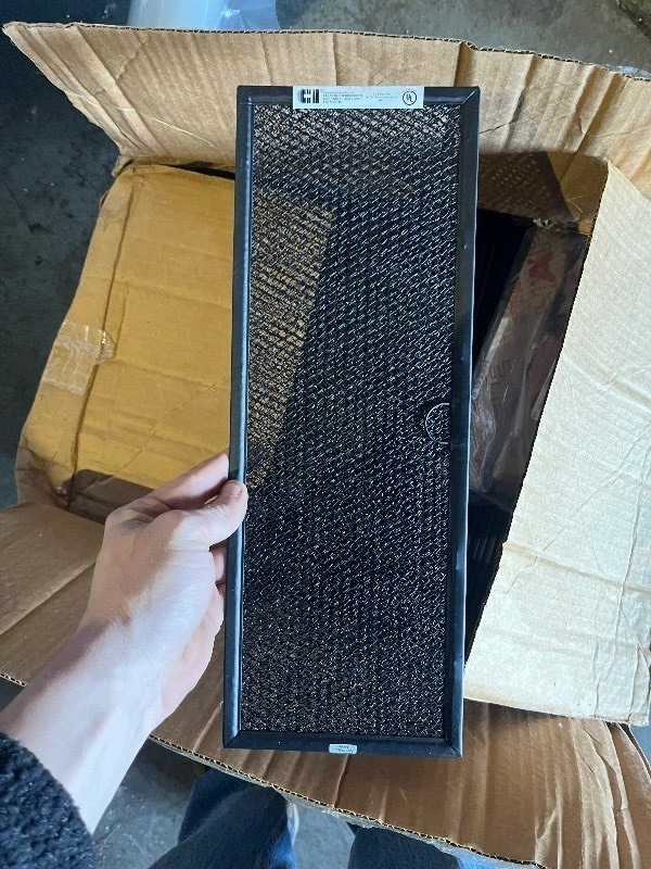 lot 528 image: Bundle of 20 Air Filter Factory Grease Filter W10815866 Replacement For Whirlpool Range Hood Aluminum Mesh Vent Filter 5-12 X 15-12 X 332 Black