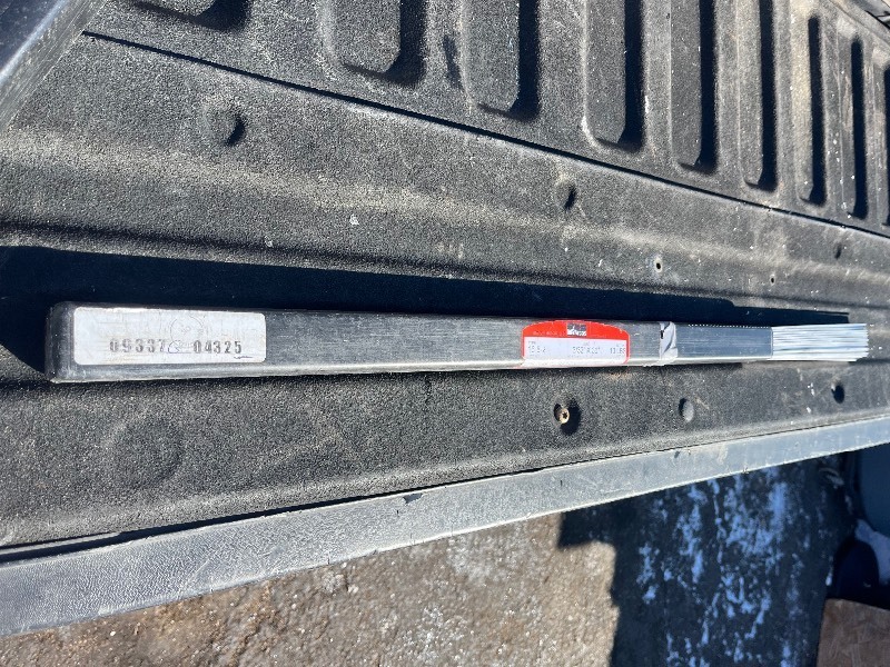 lot 244 image: Arcos Industries Tig Rods TYPE 16-8-2 SIZE 332 X 36 HEAT NO NET WT 10 LBS