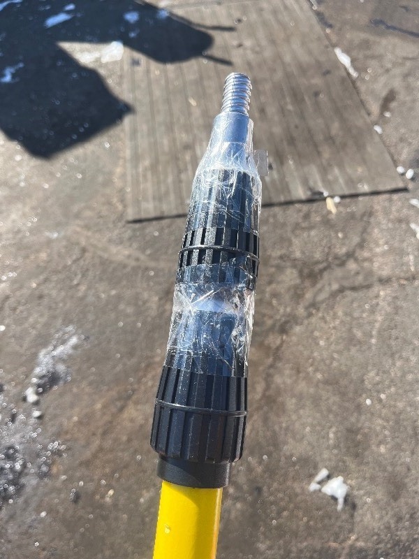 lot 182 image: Fiberglass Extension Pole w Threaded Tip