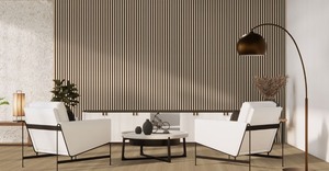 lot 55 image: MSI Acoustic Panel Wood Design Blonde Color - Professional Quality Panel, Great for Walls & Ceiling 9.5 x 94