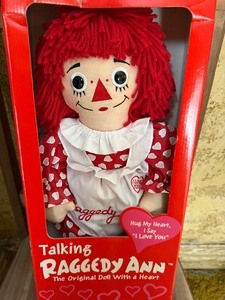 lot 217 image: Raggedy Ann Talking Doll- New in Box
