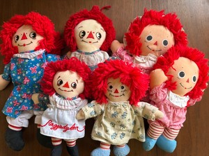 lot 224 image: Raggedy Ann Dolls