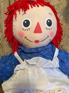 lot 230 image: Large Raggedy Ann Doll