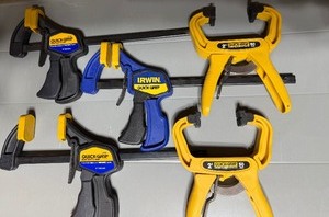 lot 65 image: Clamps (5) - 2 Styles