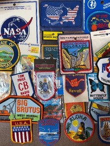 lot 100 image: Patches - NASA, Kansas and Other Adventures