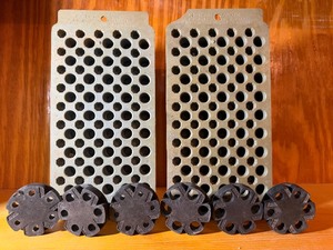 lot 610 image: Reloading Equipment - Loading Trays and Powder Measure Disks