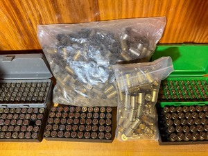 lot 616 image: Reloading Equipment - Brass, 45 Cal