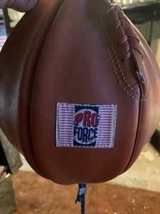 lot 683 image: Pro Force Leather Boxing Speed Ball