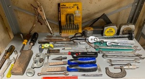 lot 710 image: Tools - Misc Brands - Craftman & S-K Wrenches, Drill Bits (new) and MORE